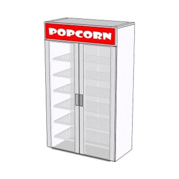 Витрина тепловая для попкорна RoboLabs VTP-120SD