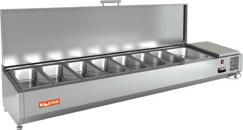 Витрина охлаждаемая для ингредиентов Hicold VRTU 1835 1/3