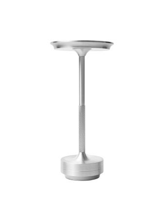 Лампа настольная MGline Вдохновение 75048 h275мм d130мм серебристая