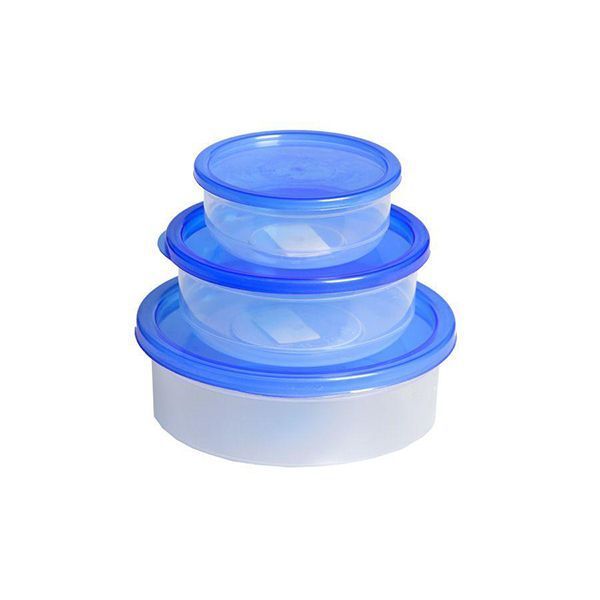 Контейнер для пищевых продуктов Пластхозторг К-1 1л с крышкой