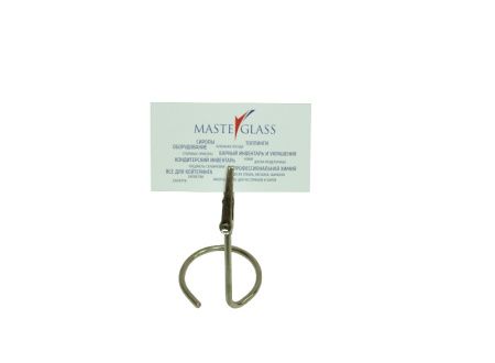 Держатель для ценников и табличек MGsteel 57864 d=5см h=9см нерж. на подставке