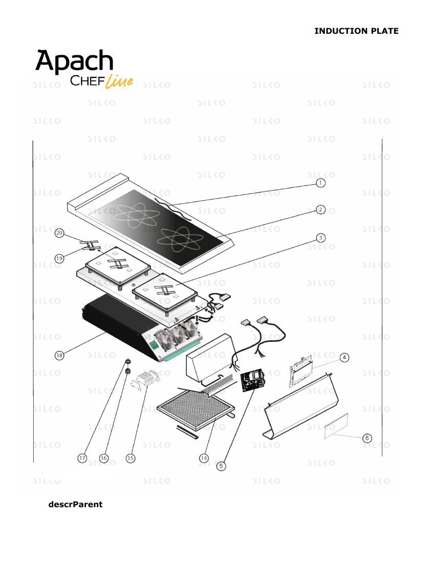 Деталировка Apach Chef Line SLRI49OSEC