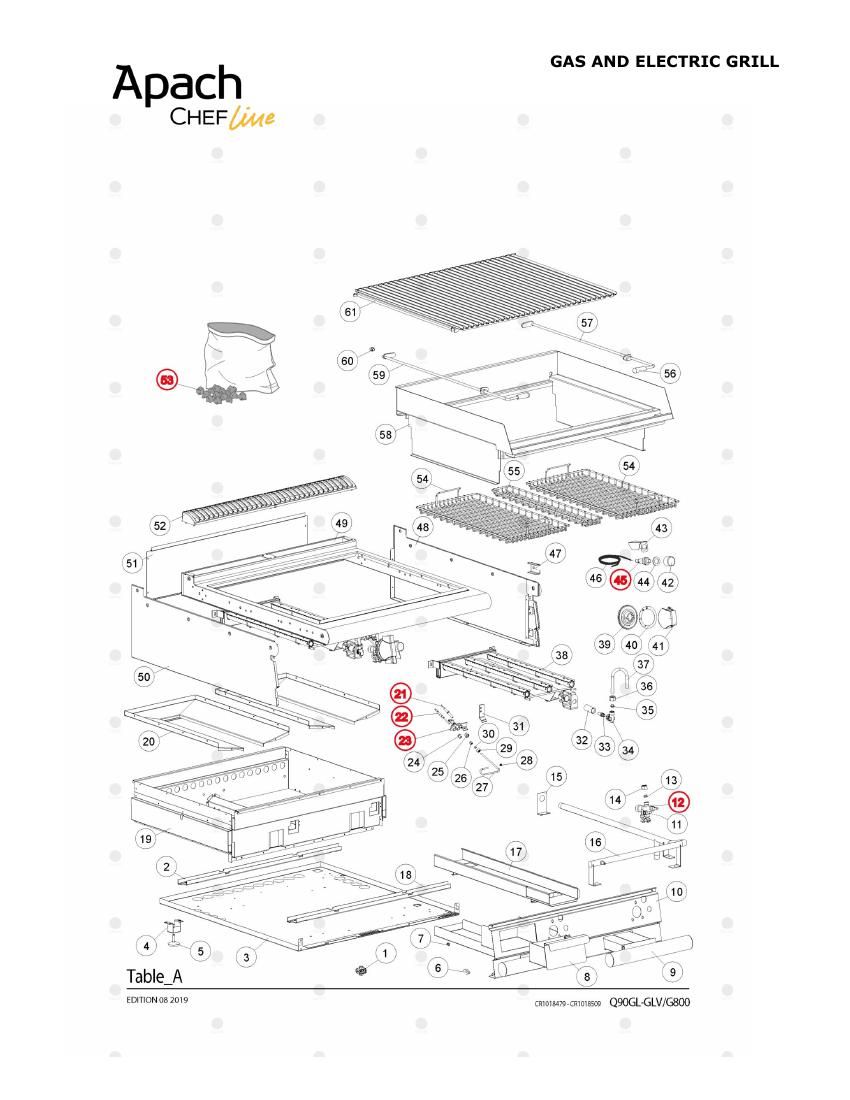 Деталировка Apach Chef Line LGLG89CS