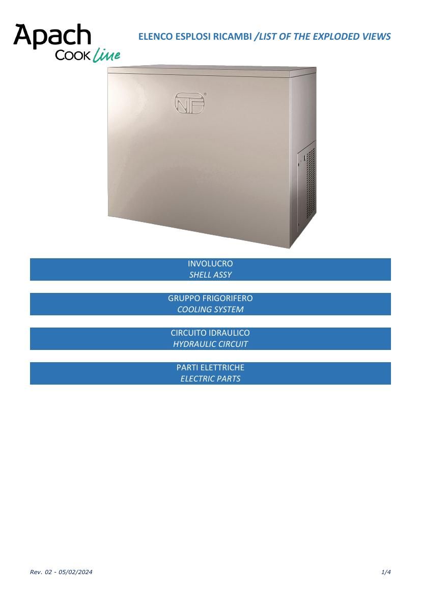 Деталировка Apach Cook Line AC152B