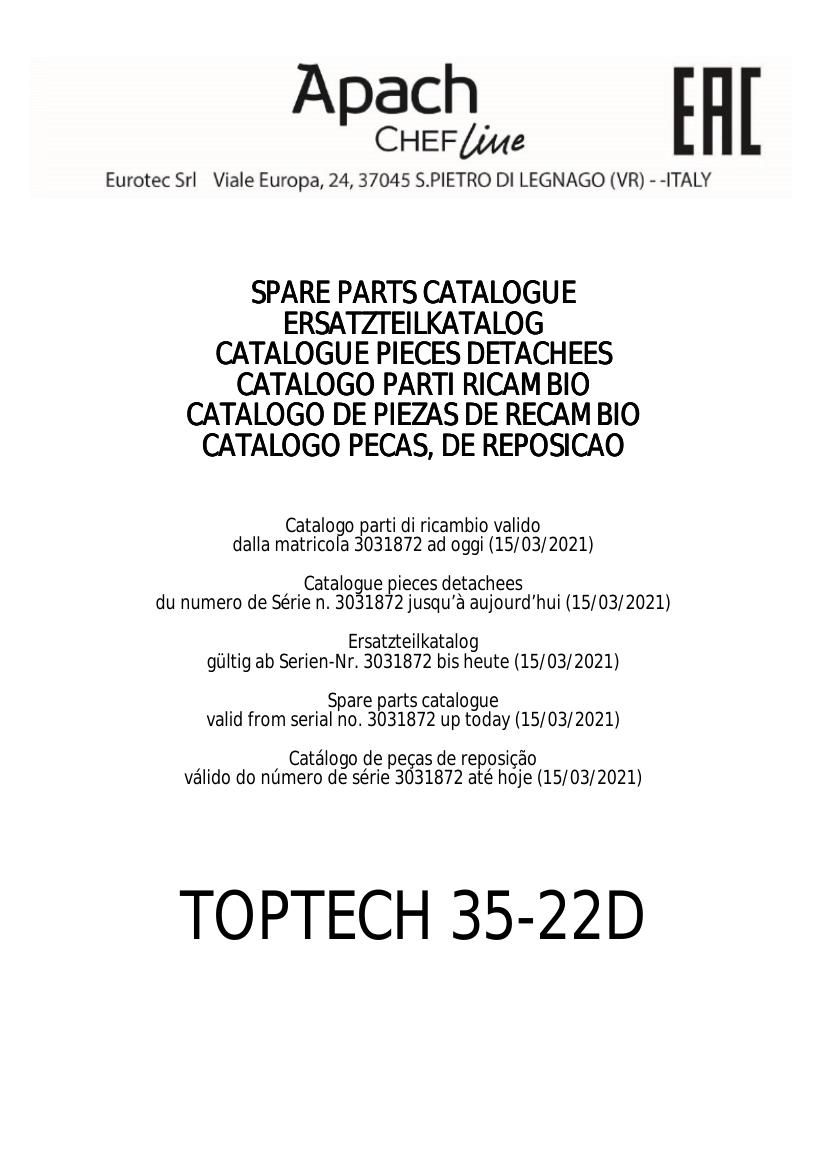 Деталировка Apach Chef Line LGTT50 RP DD