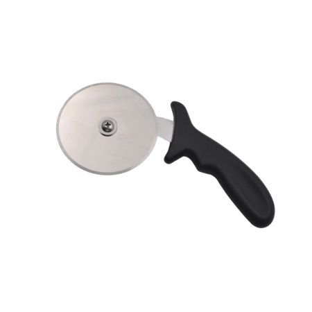 Нож для пиццы MGsteel 70489 d=10см нерж. с черной пластик. ручкой