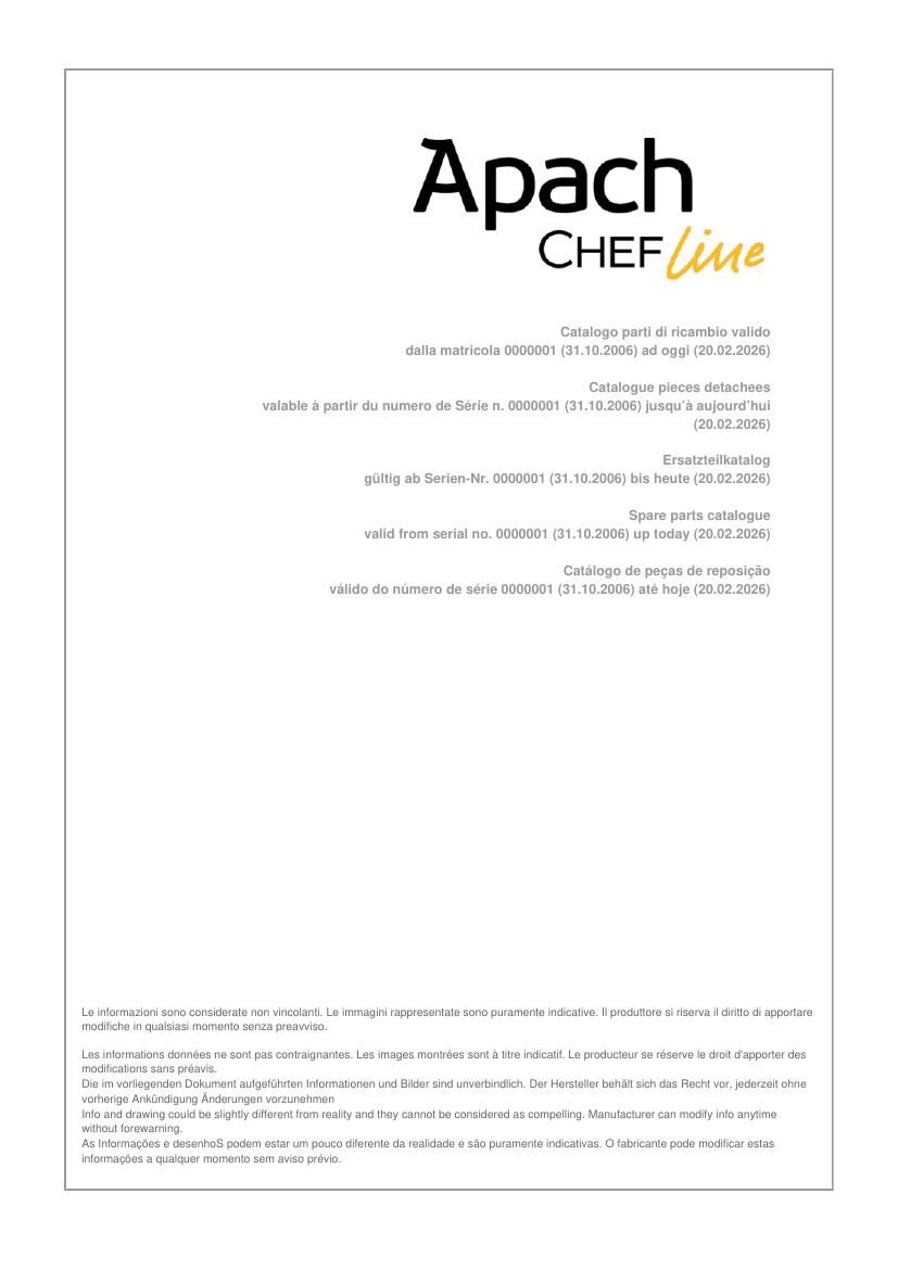 Деталировка Apach Chef Line GLFTG89LOSP