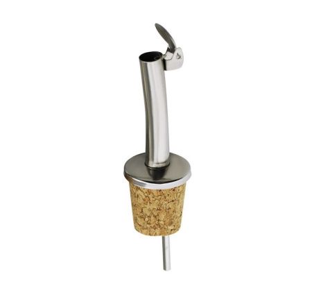 Гейзер MGsteel 70458 нерж. 9,6см толстый носик, с откидной крышкой