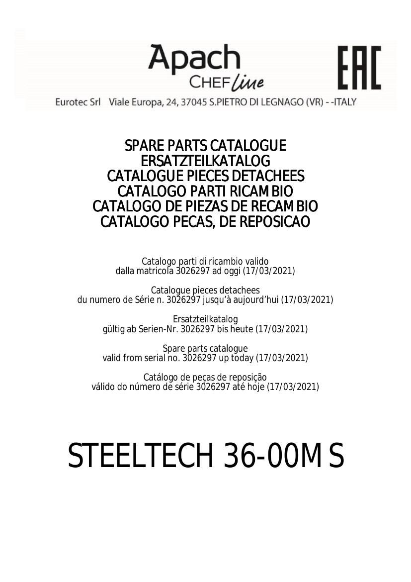 Деталировка Apach Chef Line LDST50 ECO S