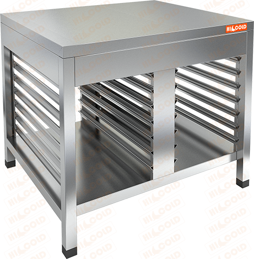 Подставка для пароконвектомата Hicold НППКР открытая низкая