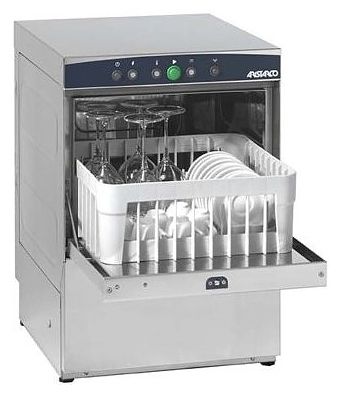 Стаканомоечная машина фронтальная Aristarco AF 35.25 + DP + DDE с помпой