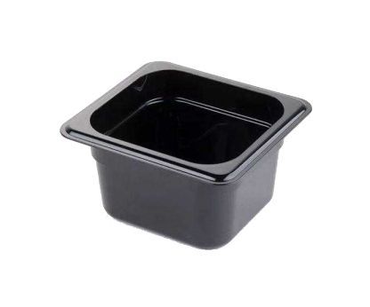 Гастроемкость Enigma Cookware GN1/6-100 поликарбонат черный