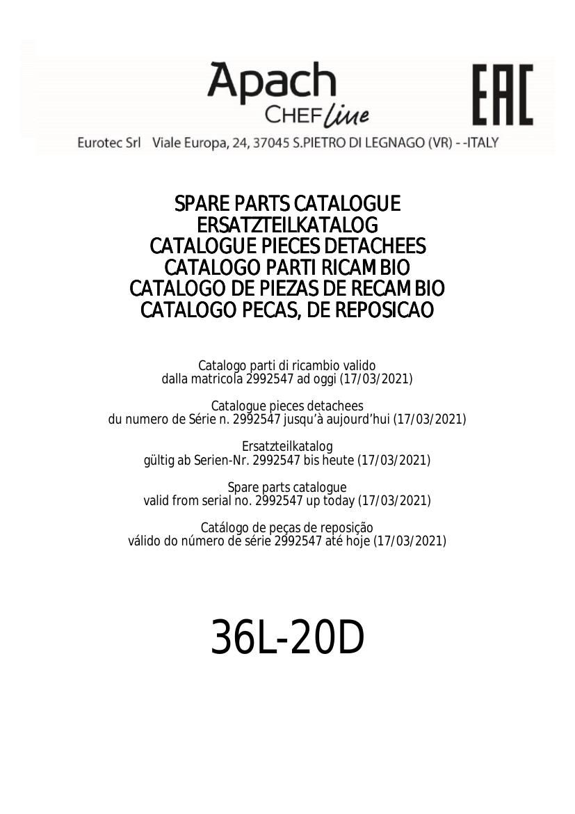 Деталировка Apach Chef Line LDTT5060 DD