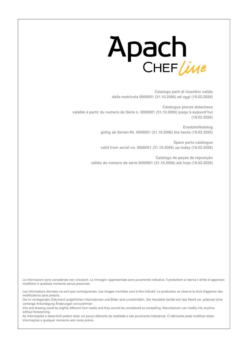 Деталировка Apach Chef Line GLRRG89XXLOSP