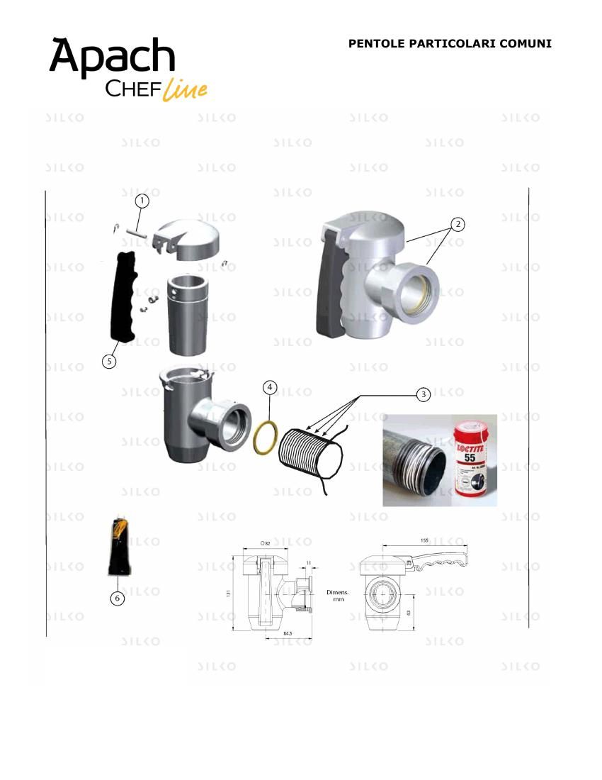 Деталировка Apach Chef Line SLKE87I80