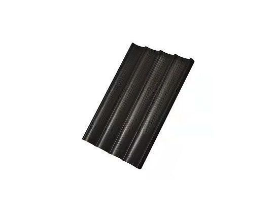 Противень для выпечки багетов Hurakan 600X400 алюм.