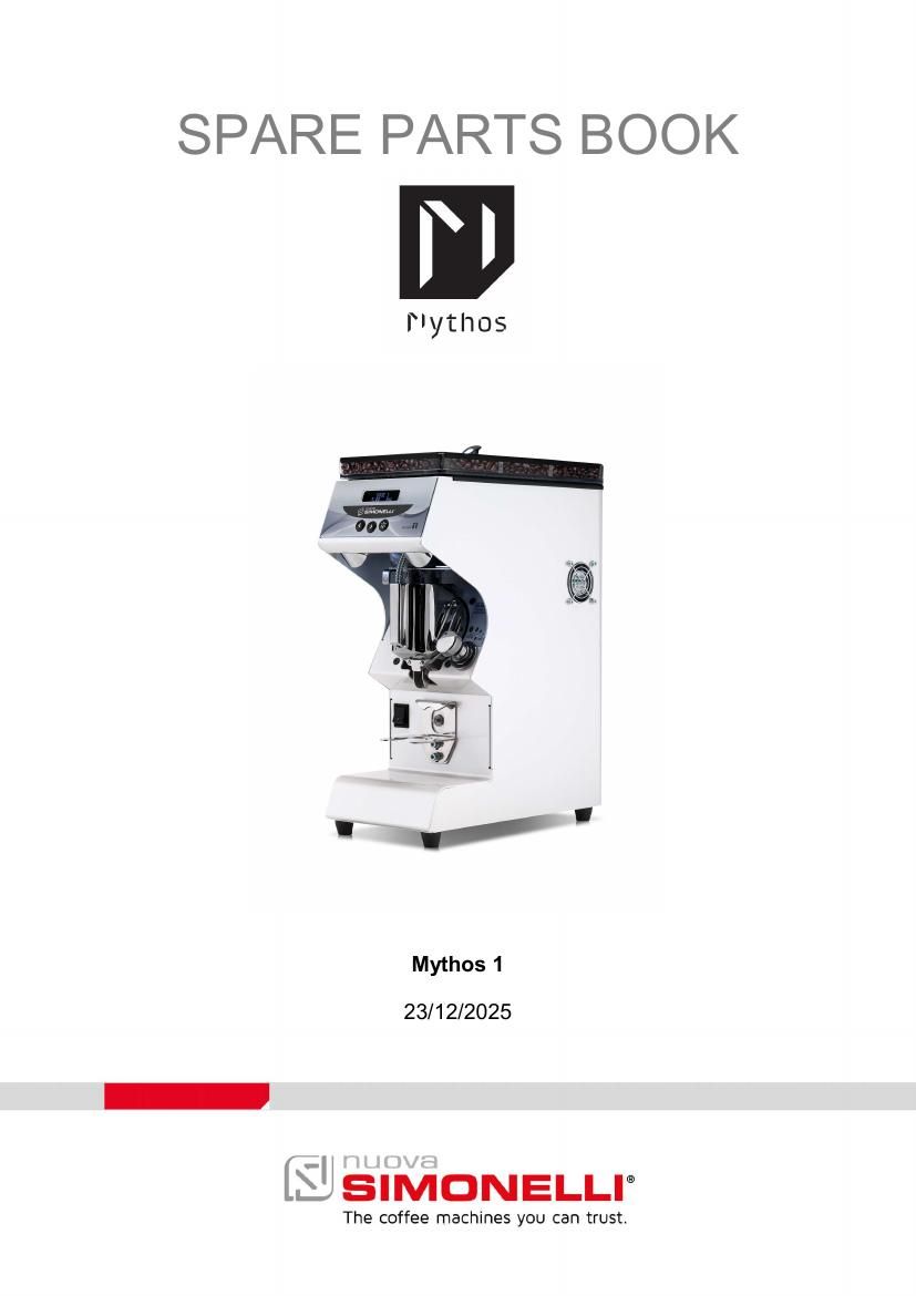 Деталировка Nuova Simonelli Mythos One Clima Pro