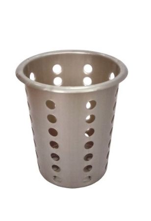 Емкость для столовых приборов MGprof 1700 стакан d= 95мм h=130мм перф. стальной