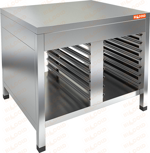 Подставка для пароконвектомата Hicold НППКР закрытая низкая