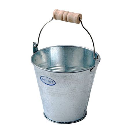 Ведерко для подачи MGsteel 73884 d=110/75мм h=100мм 650мл оцинк.