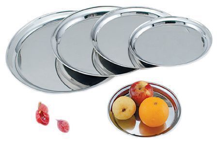 Поднос для подачи MGsteel 43977 d=30см нерж.