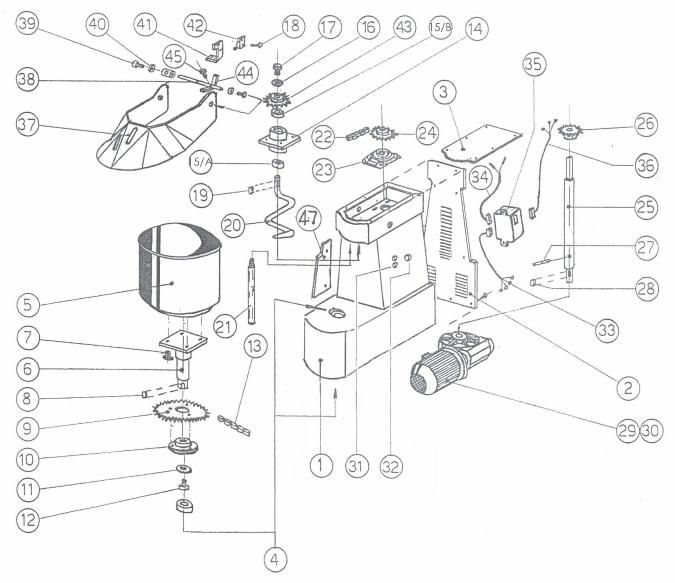 Деталировка Apach Cook Line ASM10F