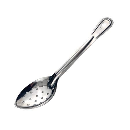 Ложка гарнирная MGsteel 68461 19см круглая перфорированная нерж.