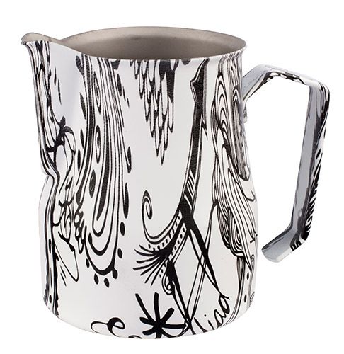 Молочник питчер Motta 6191/50 500мл черно-белый