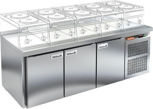 Стол морозильный Hicold GN 111 BR2 BT LT