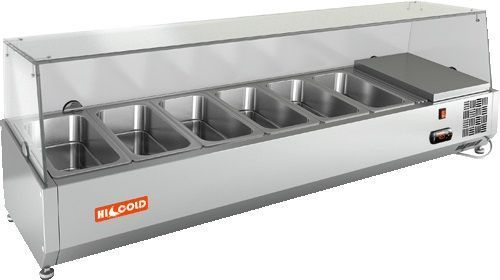 Витрина охлаждаемая для ингредиентов Hicold VRX 1400 1/4
