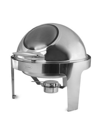 Чафиндиш с крышкой Roll-Top MGsteel 72824 6л d=35см круглый