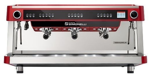 Кофемашина Nuova Simonelli Nuova Aurelia VOL XT 3Gr V 380V red, PID, high groups, LED, Group Display