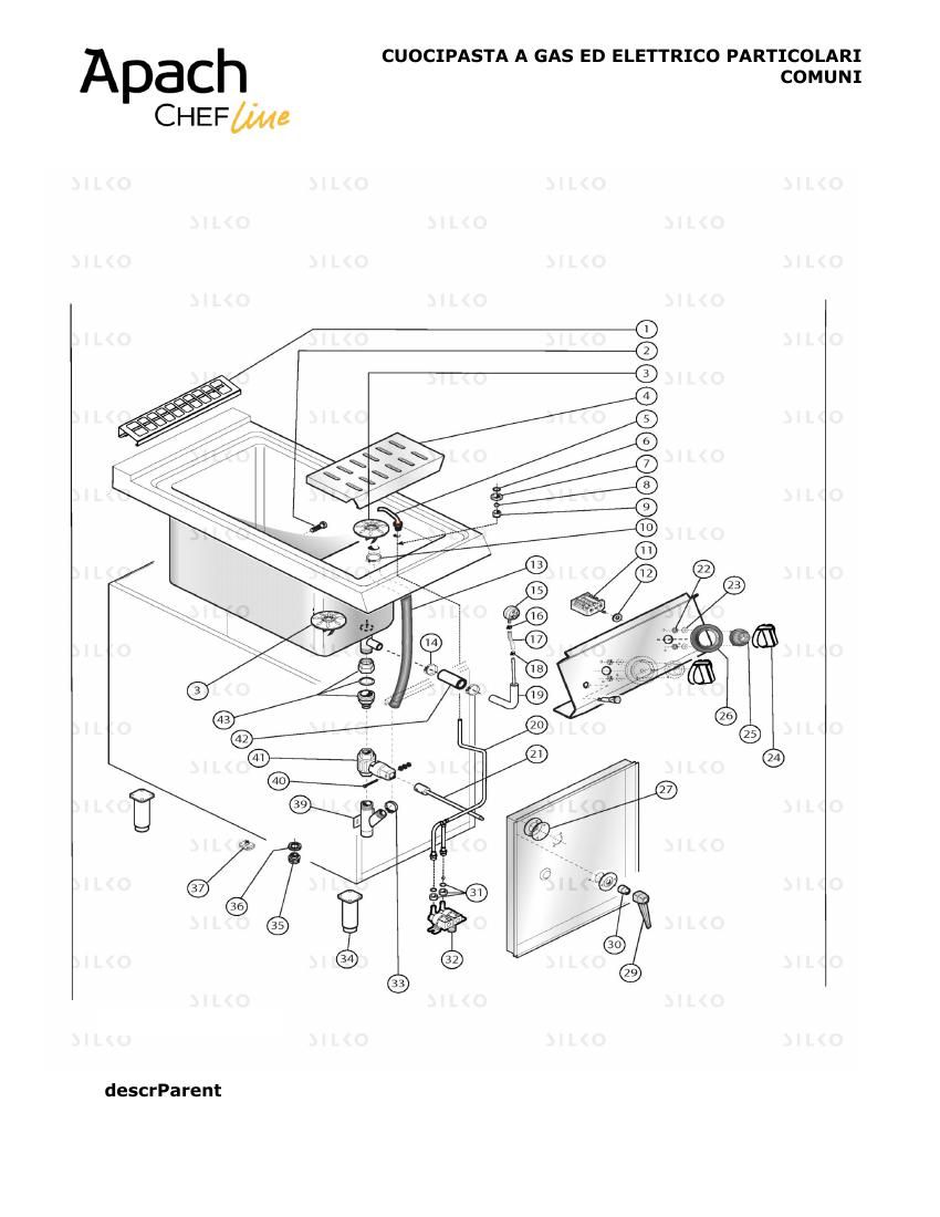 Деталировка Apach Chef Line SLPCE49CS