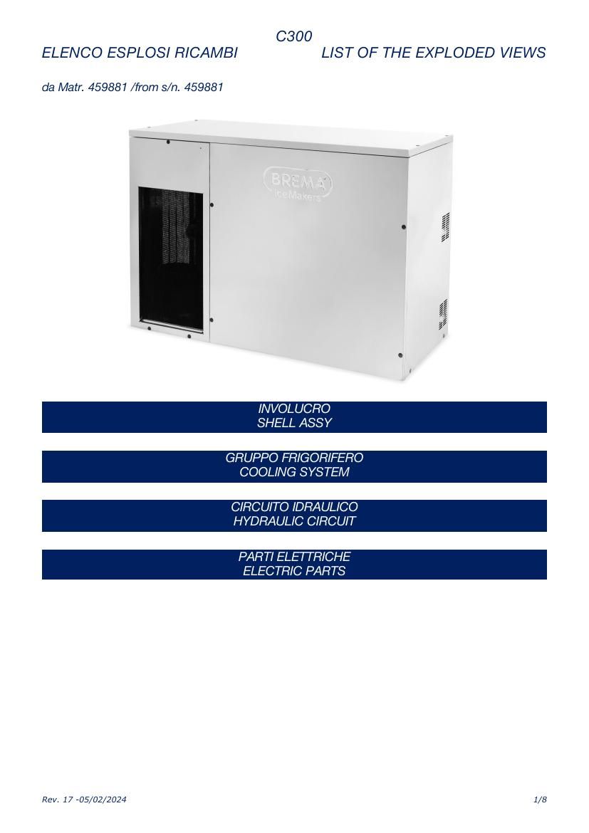 Деталировка Brema C300