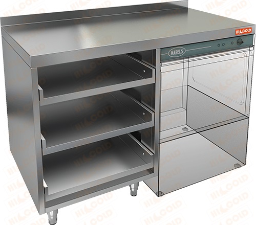 Стол под посудомоечную машину Hicold НБМКБКП-12/7П