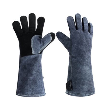 Рукавица-перчатка термостойкая MGprof 41*15см до +500°С кожа