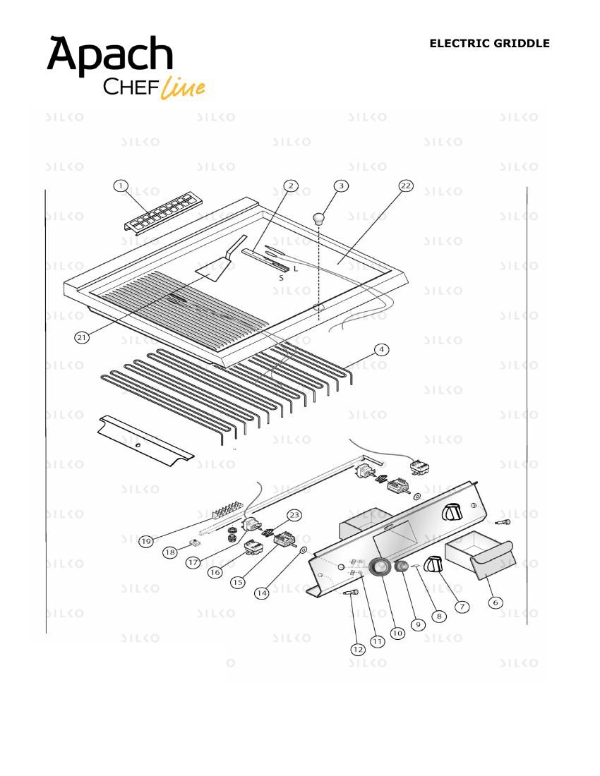 Деталировка Apach Chef Line SLFTE87LR