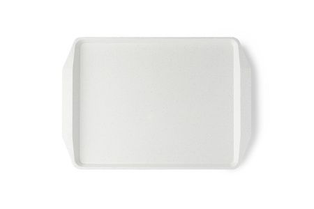 Поднос MGprof 1732 42*30см белый мрамор классик