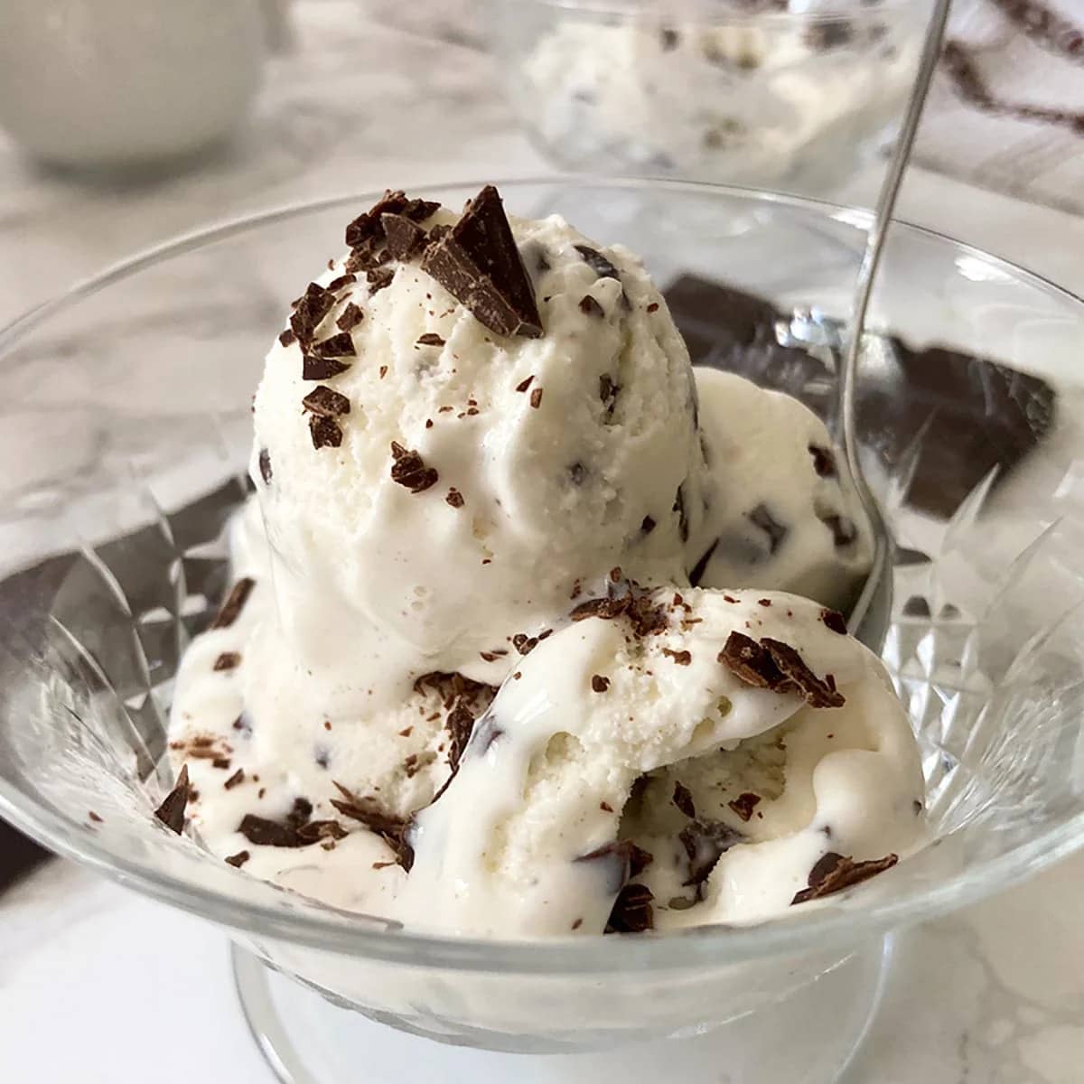 Stracciatella gelato