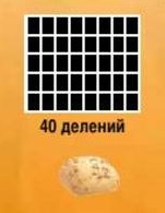 РЕШЕТКА JAC DIV 40 ДЕЛЕНИЙ 