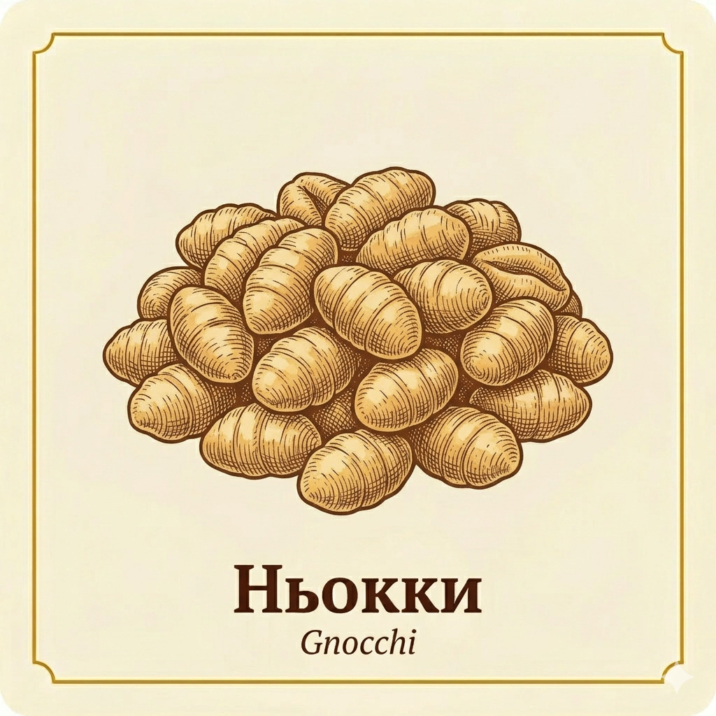 Ньокки - мягкие картофельные клёцки