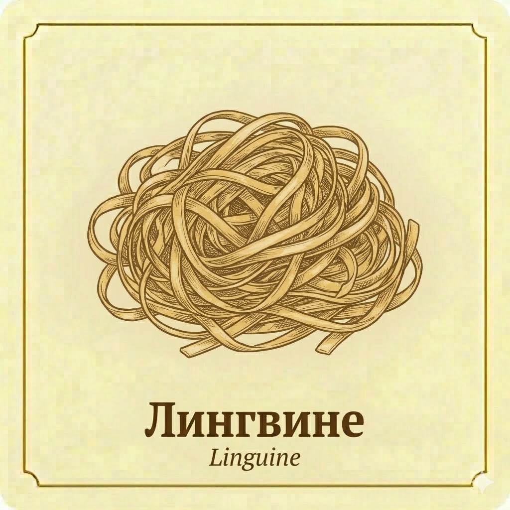 Лингвине - плоская длинная паста