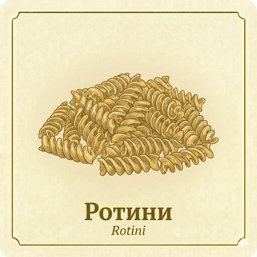 Ротини - спиральная паста