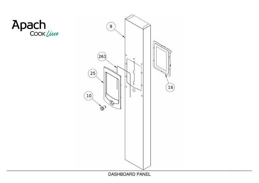 Деталировка Apach Cook Line AB8T