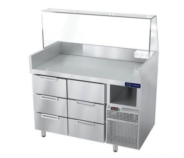 Станция для приготовления бургеров и хот-догов Kayman СП-БХ-1235-01-ЛБ А