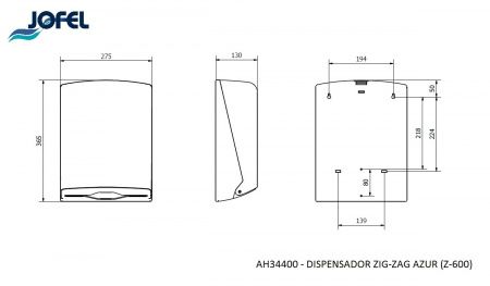 Диспенсер для салфеток JOFEL AH34400