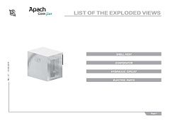 Деталировка Apach Cook Line AG1400B