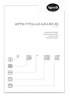 Деталировка Apach Cook Line APTE-77TLR