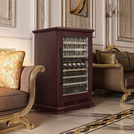 Шкаф винный Meyvel MV77PRO-KBT2 спелая вишня