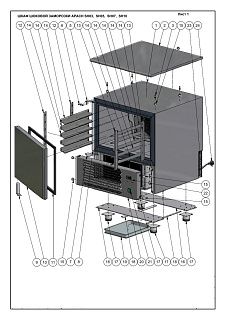 Деталировка Apach Cook Line SH03